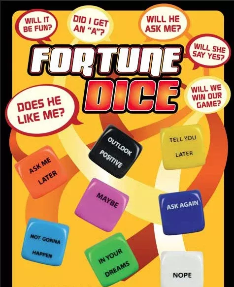 100 Assorted Fortune Dice - Self Vend