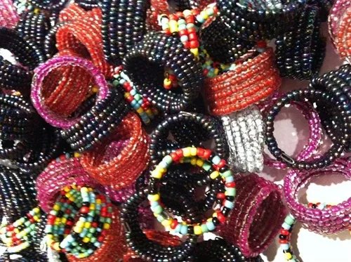 144 - 6 Row Seed Bead Ring