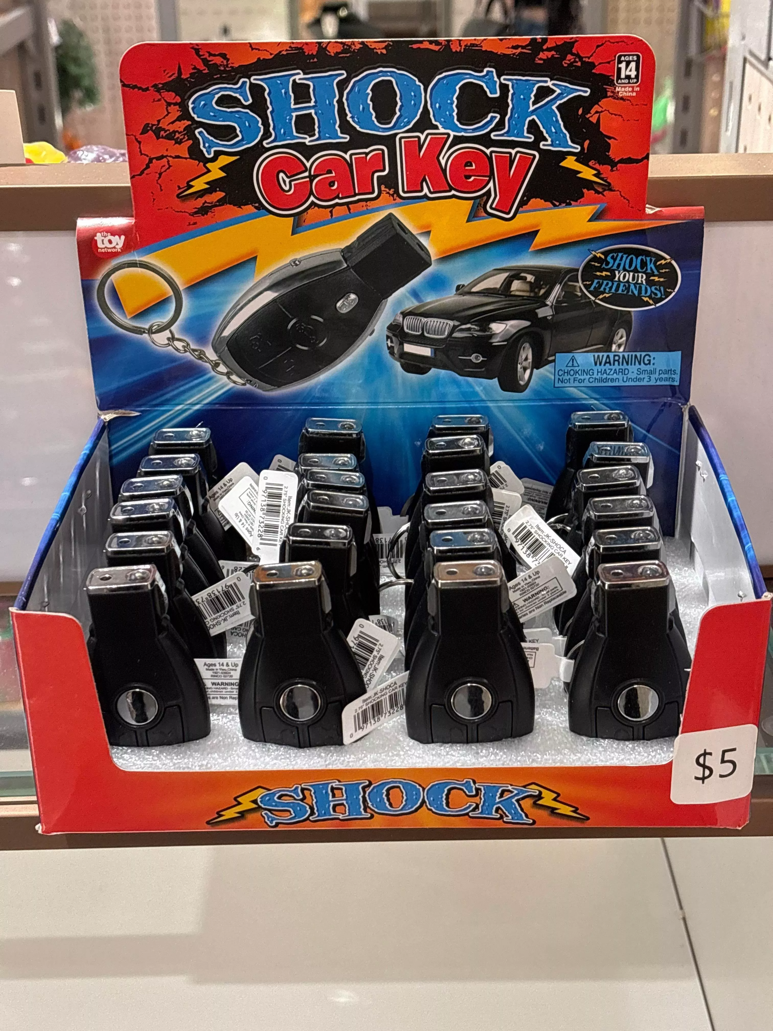 2.75” Shocking Car Key Prank