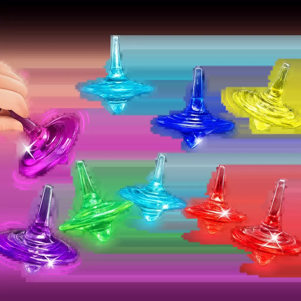 2" Bulk Crystal Spin Tops