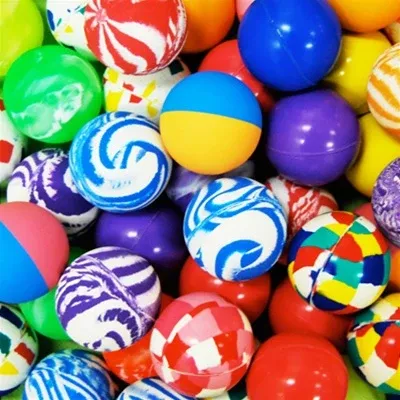 40 2" (49mm) Superballs Mixed