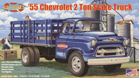 '55 CHEVY 2TON 1/48 TRUCK