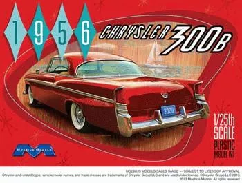 '56 CHRYSLER 300B 1/25