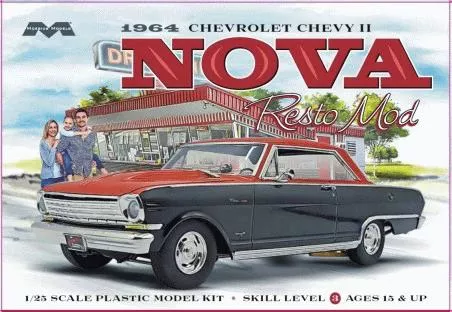 '64 CHEVY II RESTO 1/25