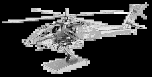AH-64 Apache Metal Model