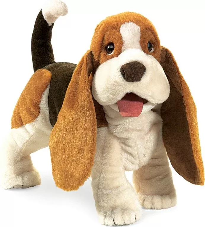 Basset Hound Hand Puppet