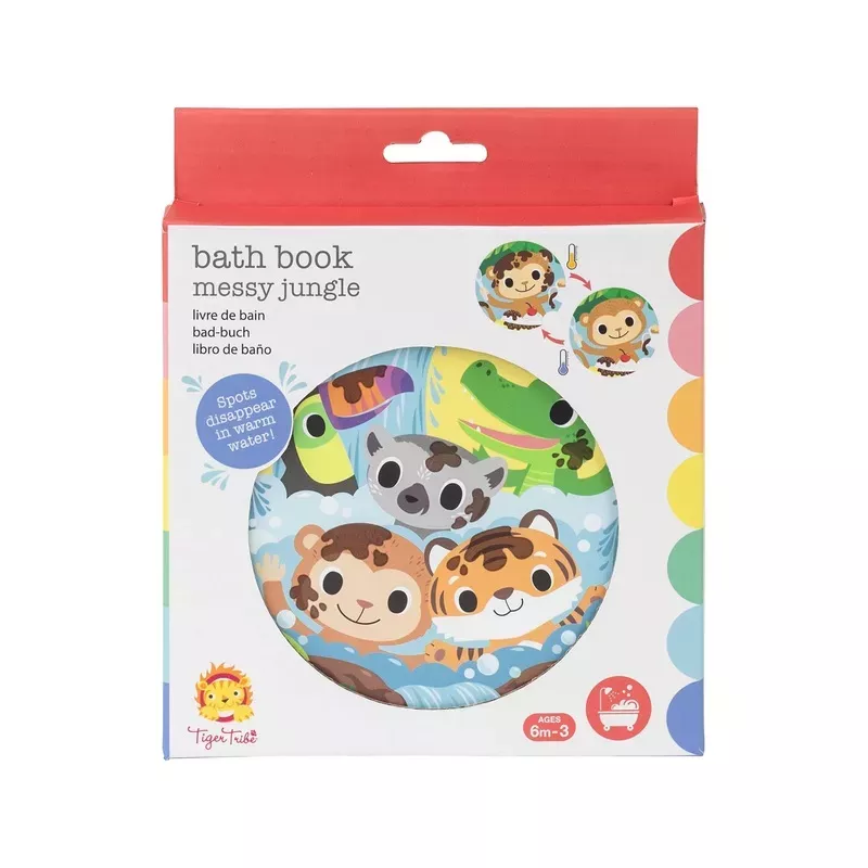 Bath Book - Messy Jungle