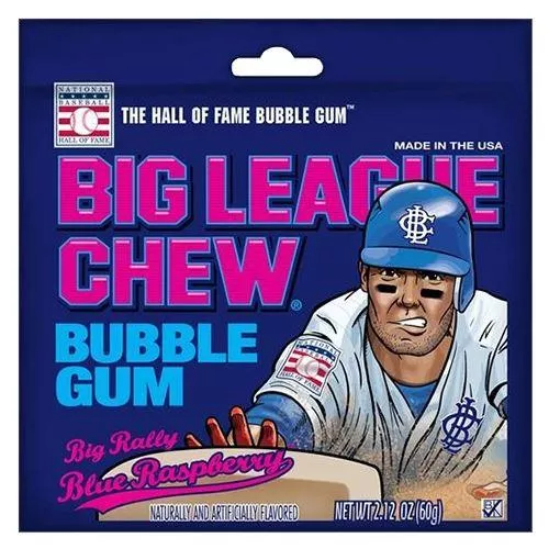 Big League Chew Blue Raspberry