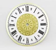 CLOCK DIAL 7" FANCY ROMAN