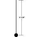 CLOCK HAND SWEEP 3-7/8"RD
