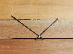 CLOCK HANDS 6.25" BLACK