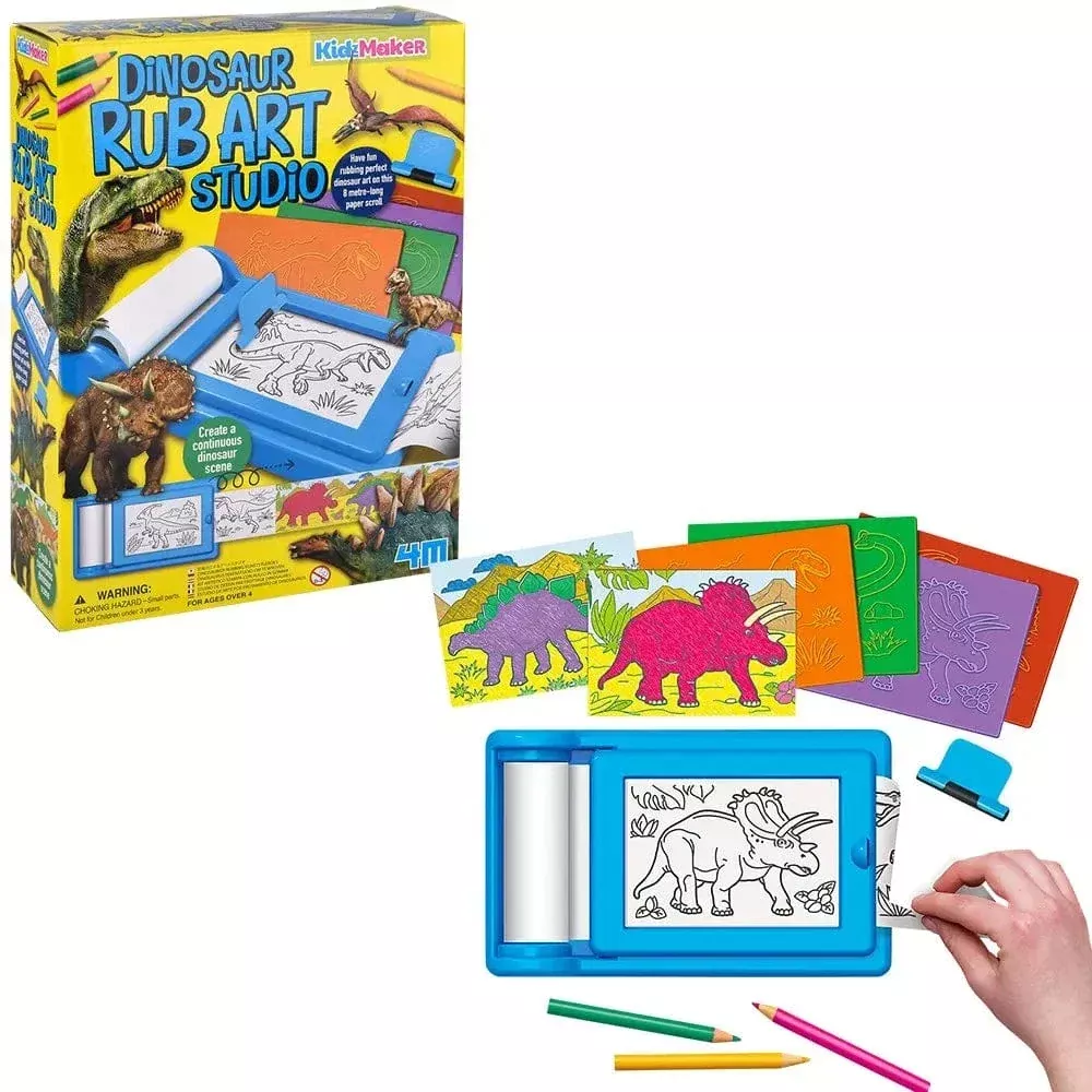 Dinosaur Rub Art Studio