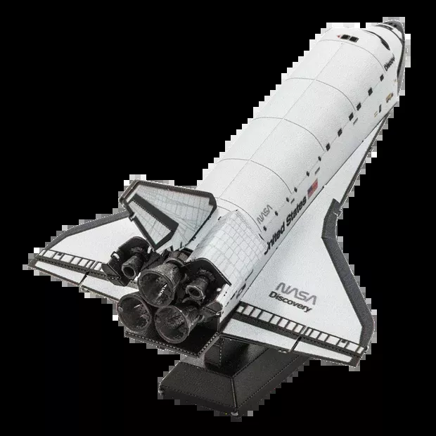 Discovery Shuttle Metal Model