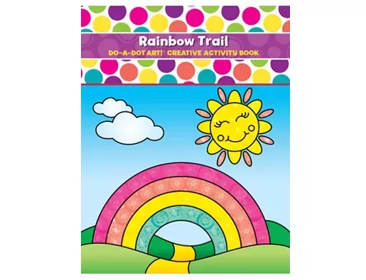 Do-A-Dot-Art Book: Rainbow trail