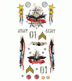 DRY TRANSFER BOLD & BRAVE