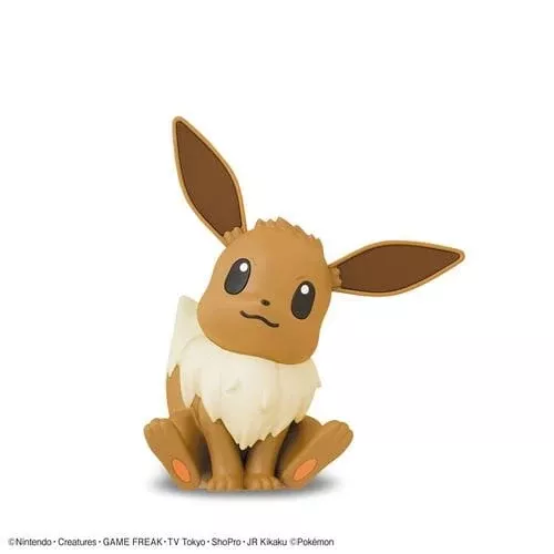Eevee Pokémon PLAMO (Plastic Model) No.04 Collection Quick!!