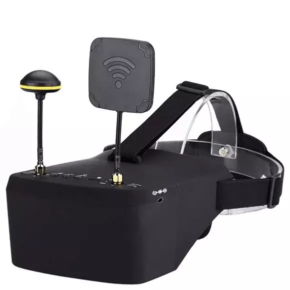 EV800D 5.8GHz 40CH Diversity FPV Goggles with DVR