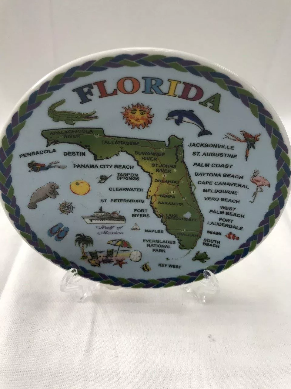 FLORIDA MAP PLATE 5