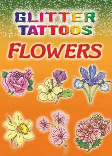 Glitter Tattoos - Flowers