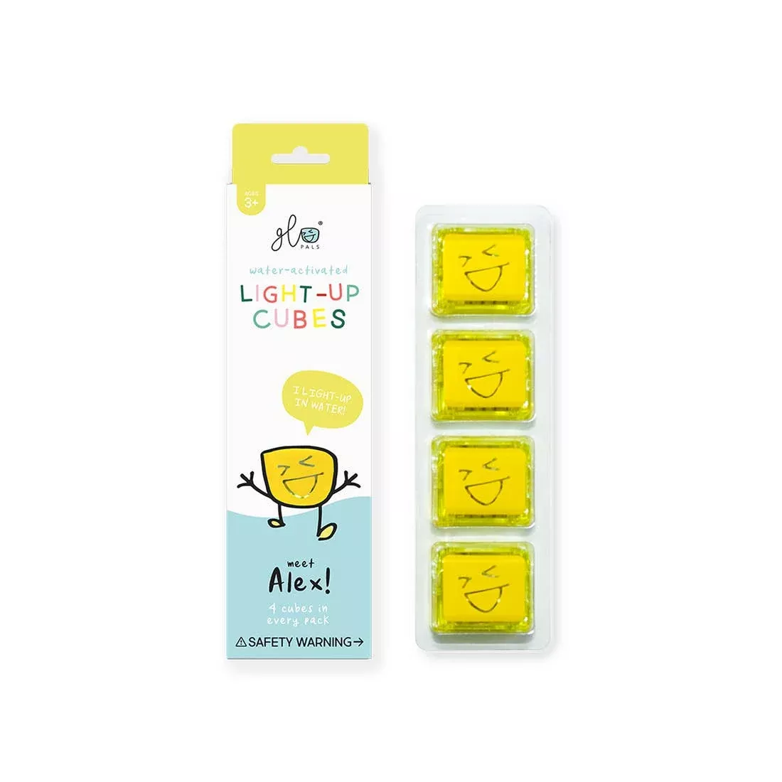 Glo Pals 4-Pack Light Up Cubes (Assorted)