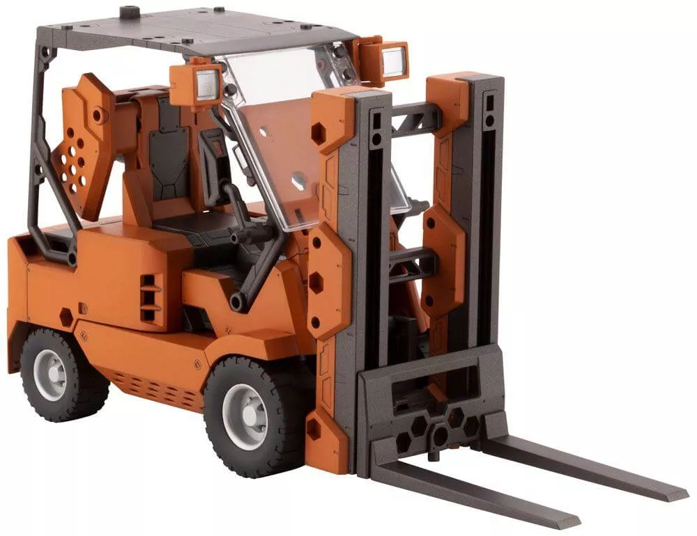 Hexa Gear Plastic Model Kit 1/24 Booster Pack 006 Forklift Type Orange Ver. 20cm