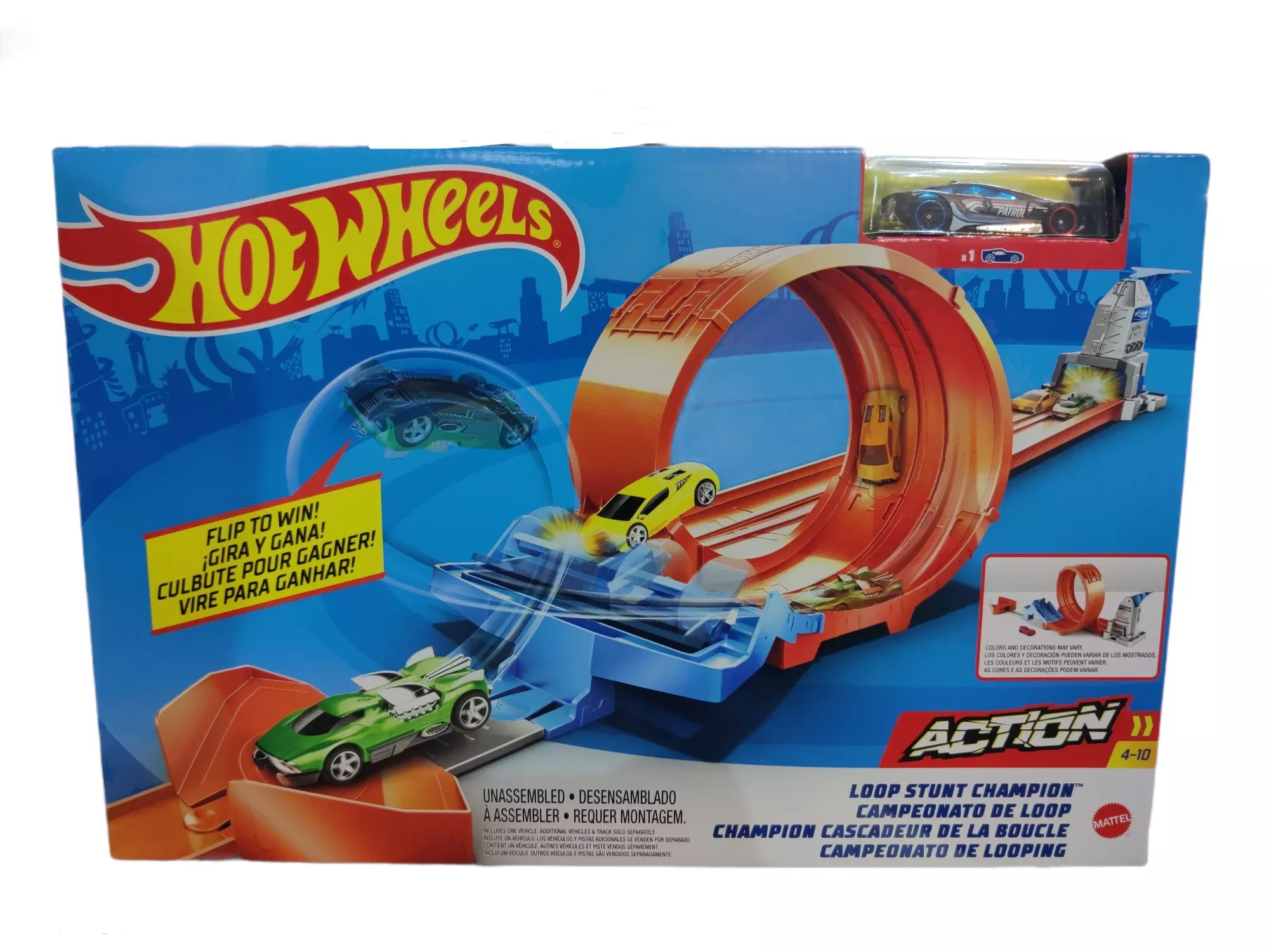 Hot Wheels Loop Stunt Champion Trackset