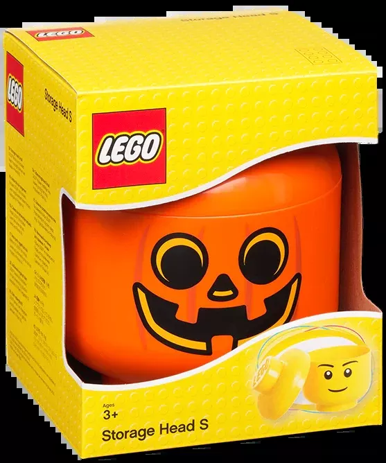 LEGO Storage Head Small Pumpkin