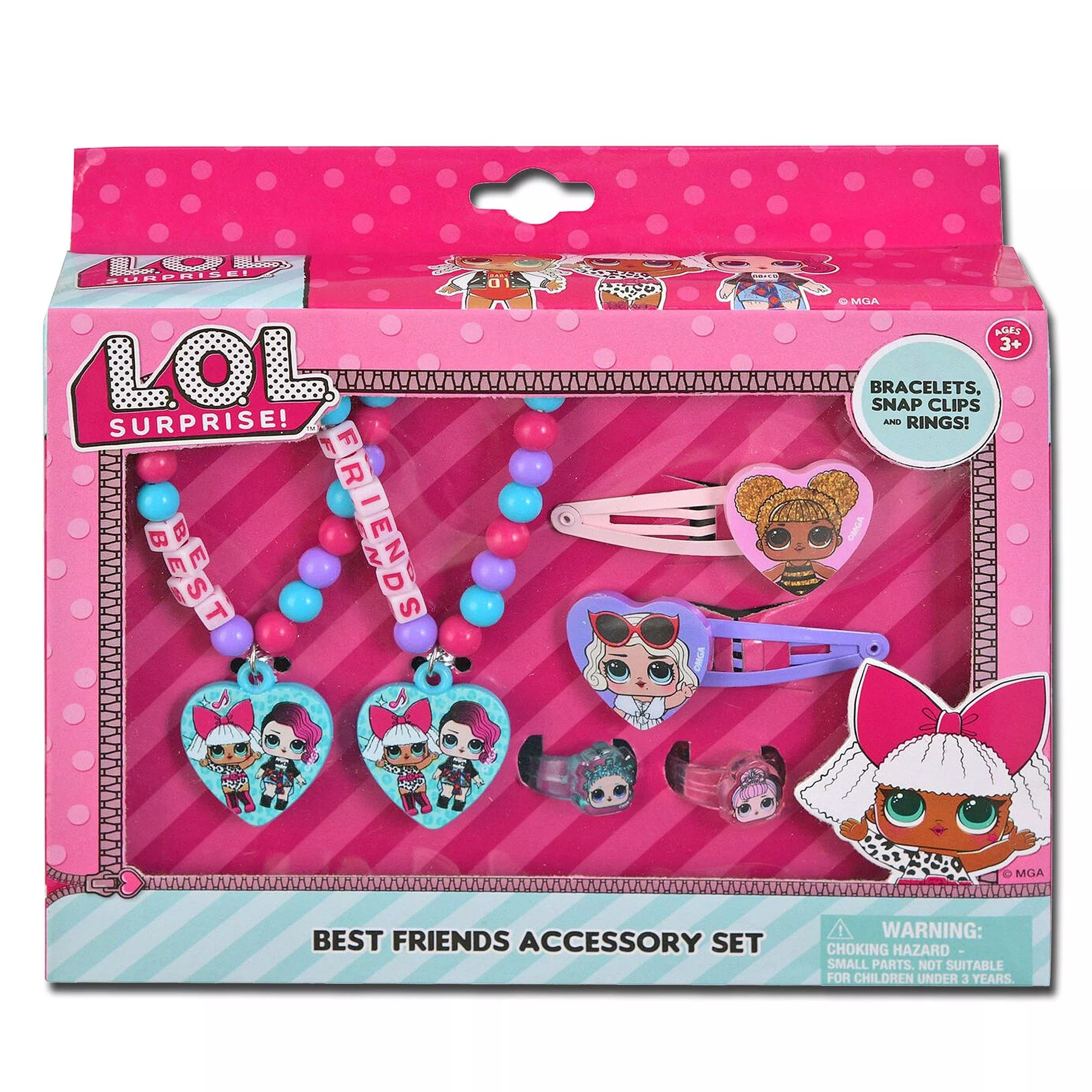 LOL! ACCESSORY SET INCLUDES