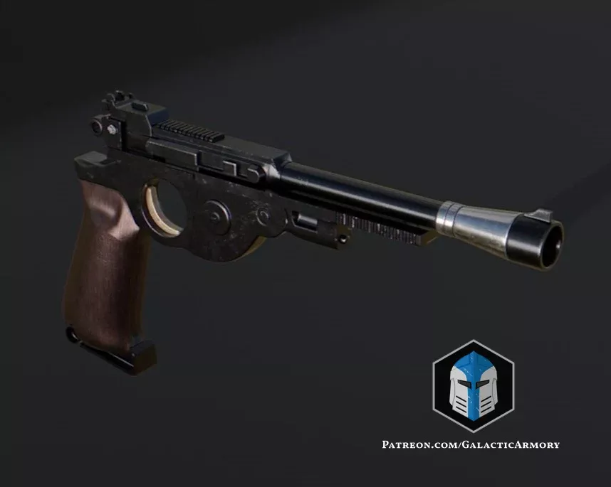 Mando Blaster - 3D Print Files