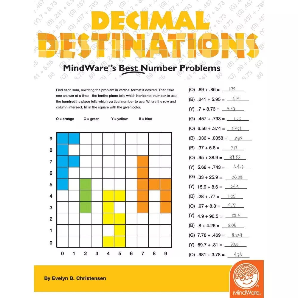 Math Mosaics - Decimal Destinations