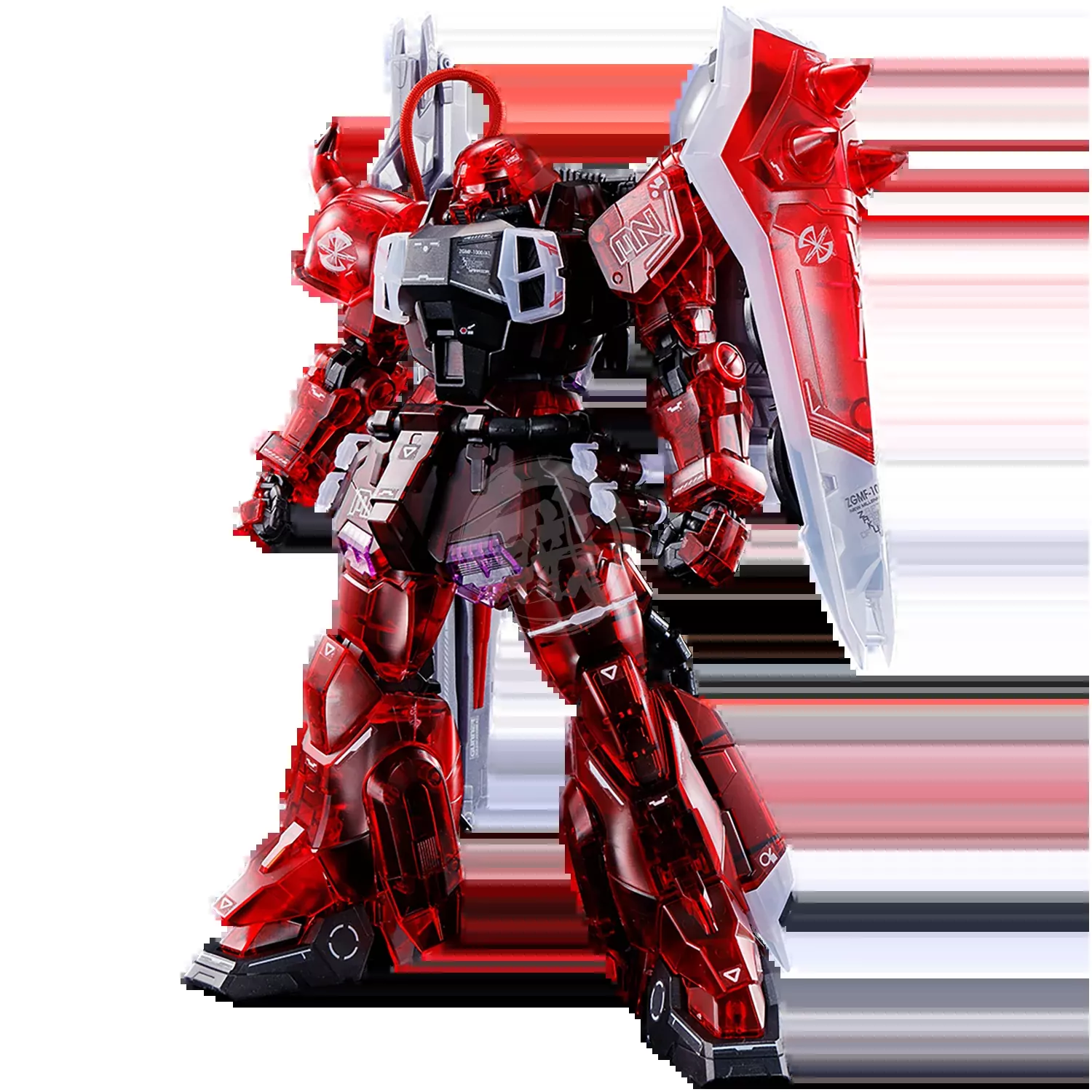 MG Gunner Zaku Warrior [Lunamaria Hawke Custom] [Clear Color]