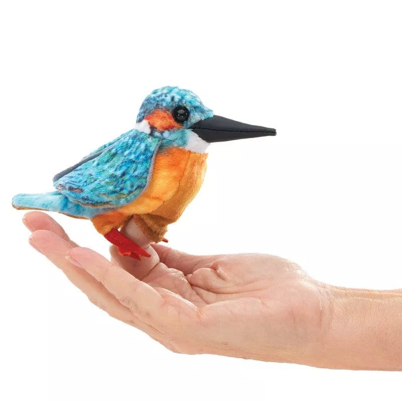 Mini Kingfisher Finger Puppet