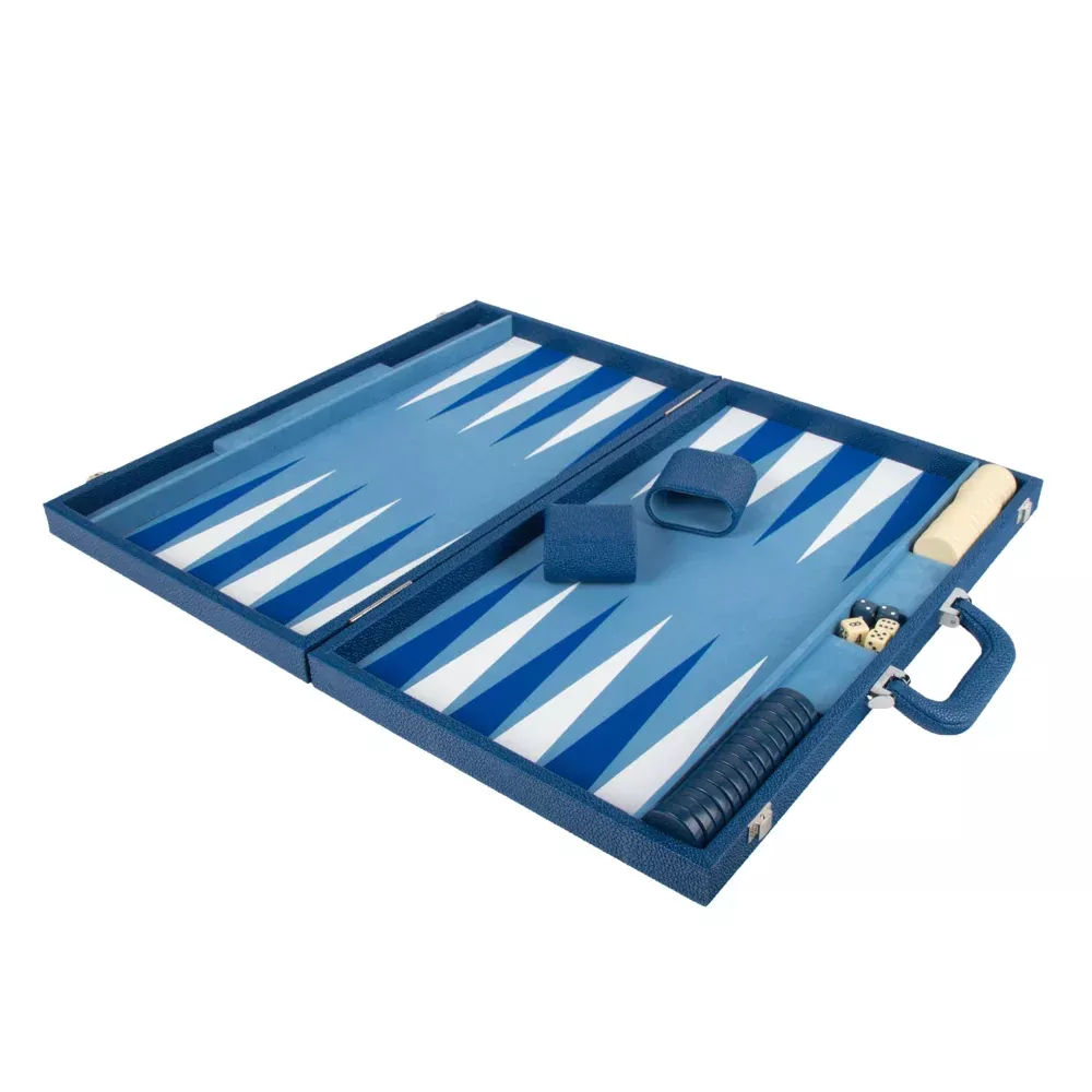 Onyx Backgammon Blue 21"