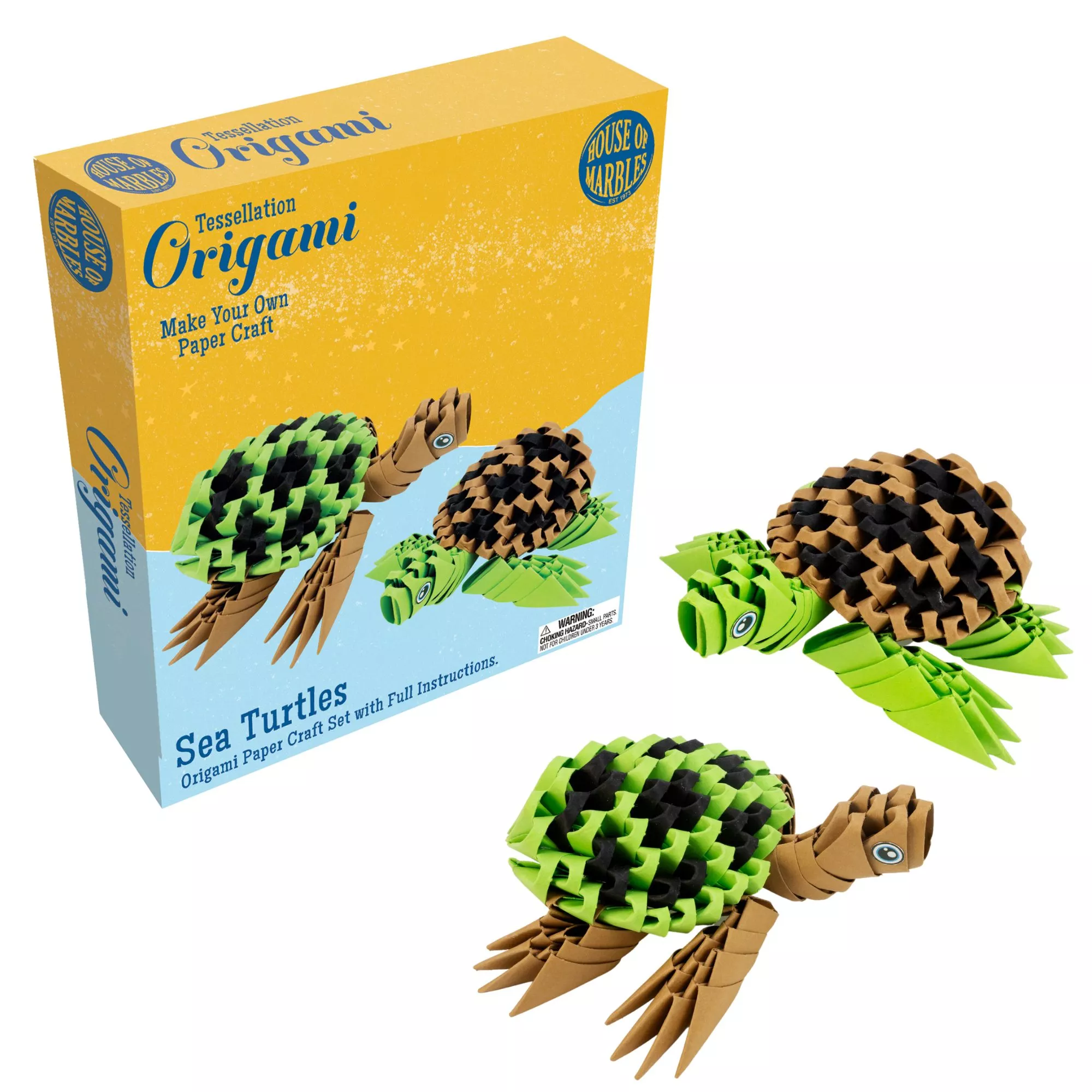 Origami Paper Craft Set – Turtles