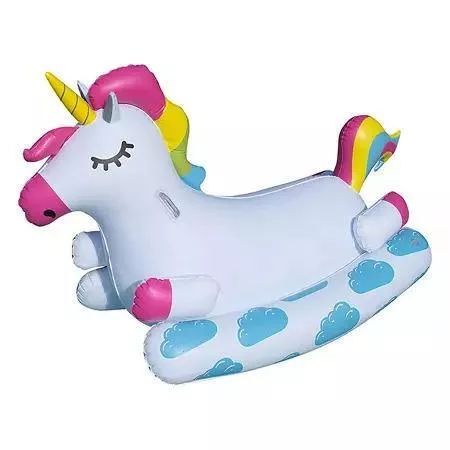 Oversized Unicorn Inflatable Ride-On Float