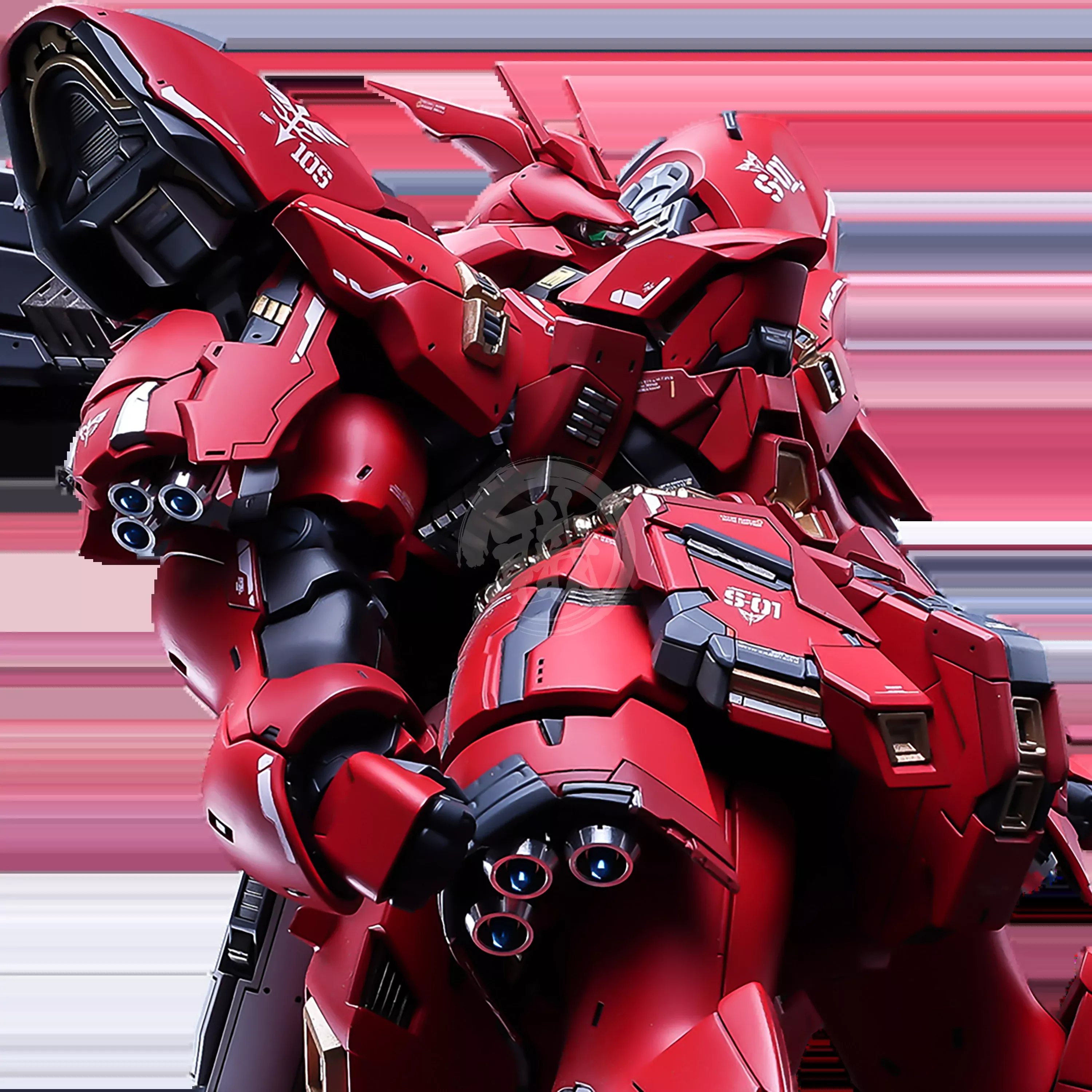 RG Sazabi Resin Conversion Kit