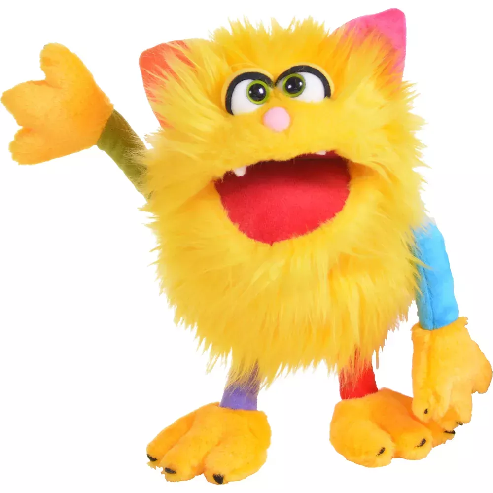 Sassy Yellow Monster Puppet