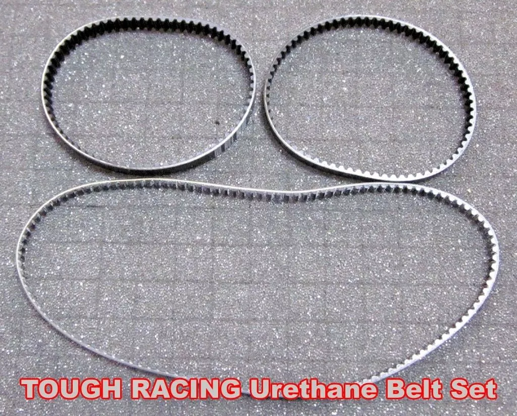 Serpent 977 1/8 Scale *URETHANE* Belt Set *FRONT SIDE REAR* 903299 903500 903501