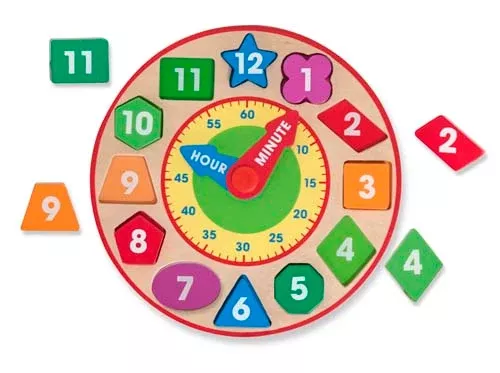 Shape Sorting Clock