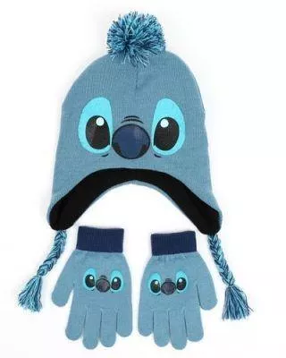 Stich Peruvian Knit Hat and Gloves Set