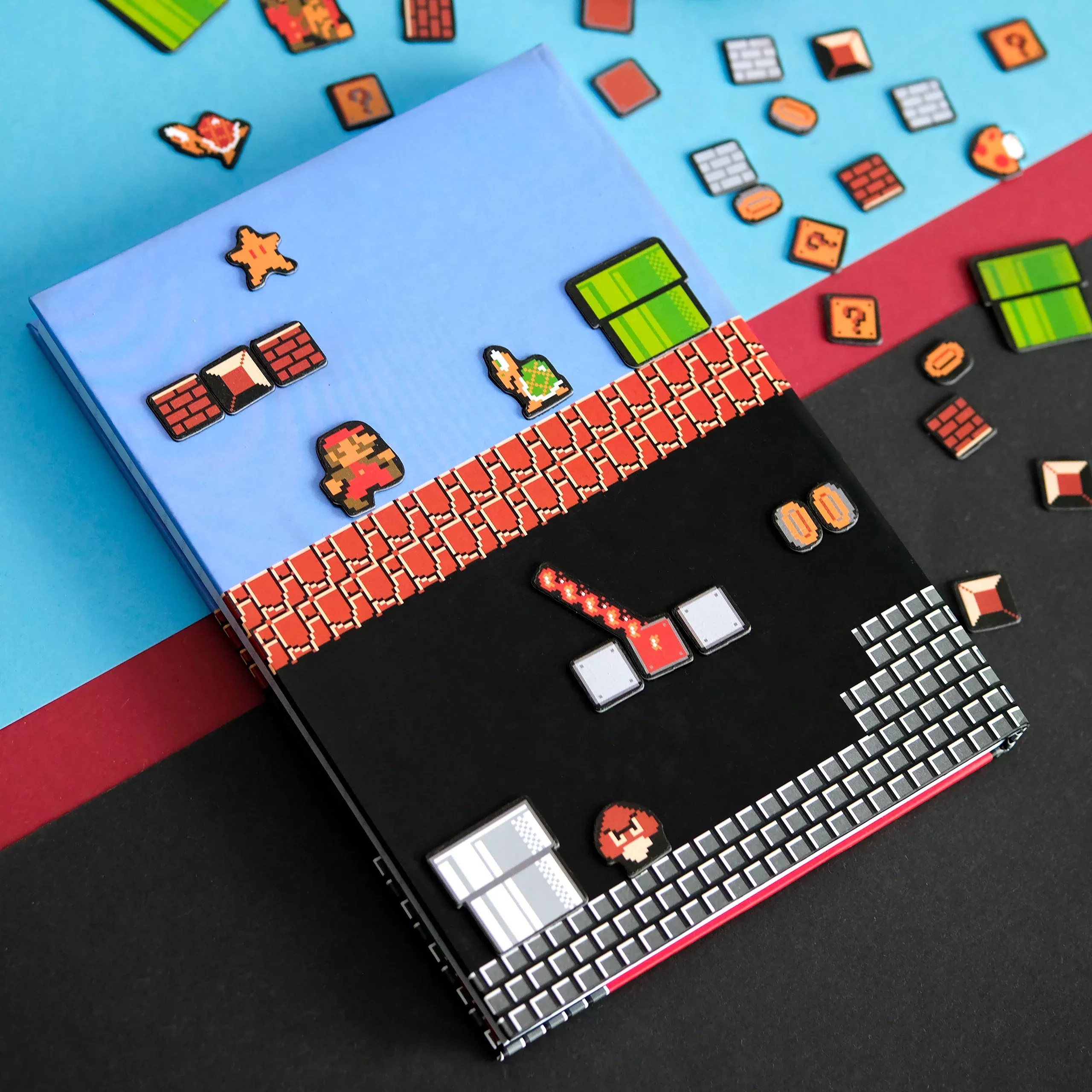 Super Mario - Level Builder Notebook A5