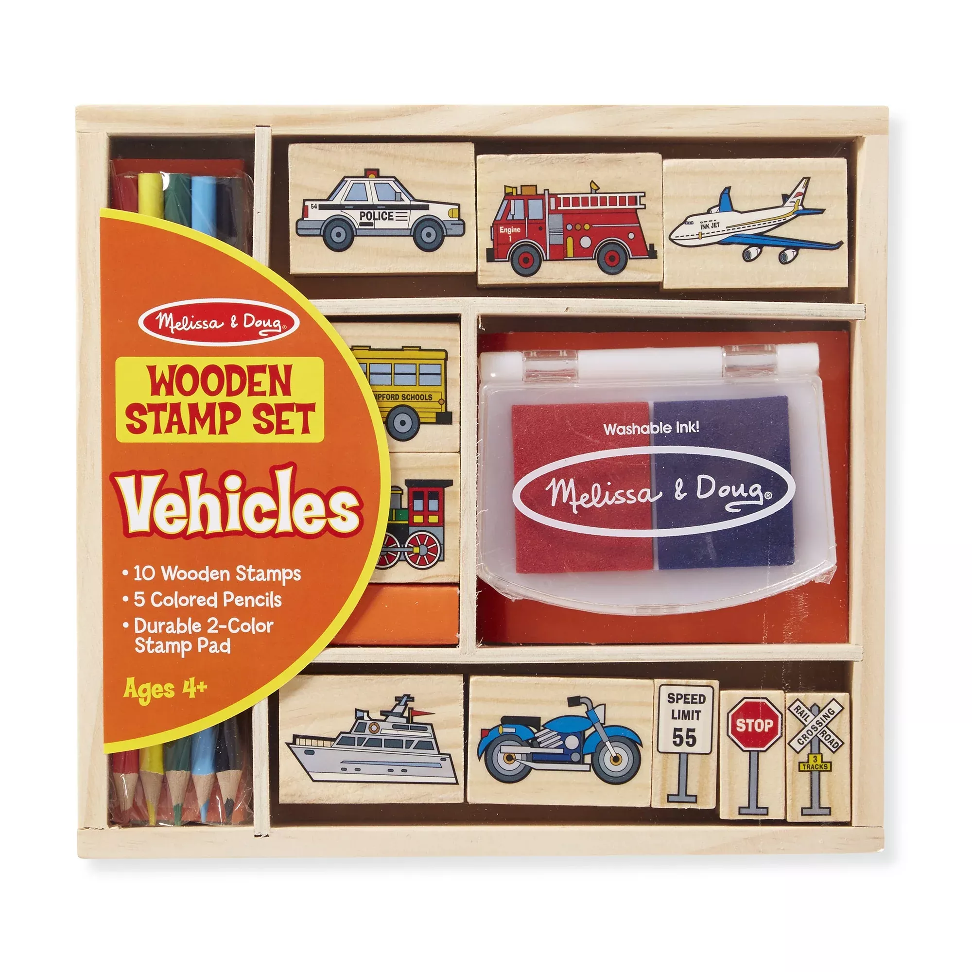 Vehicles Stamp Set