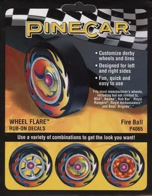 WHEEL FLARE,FIREBALL PINE