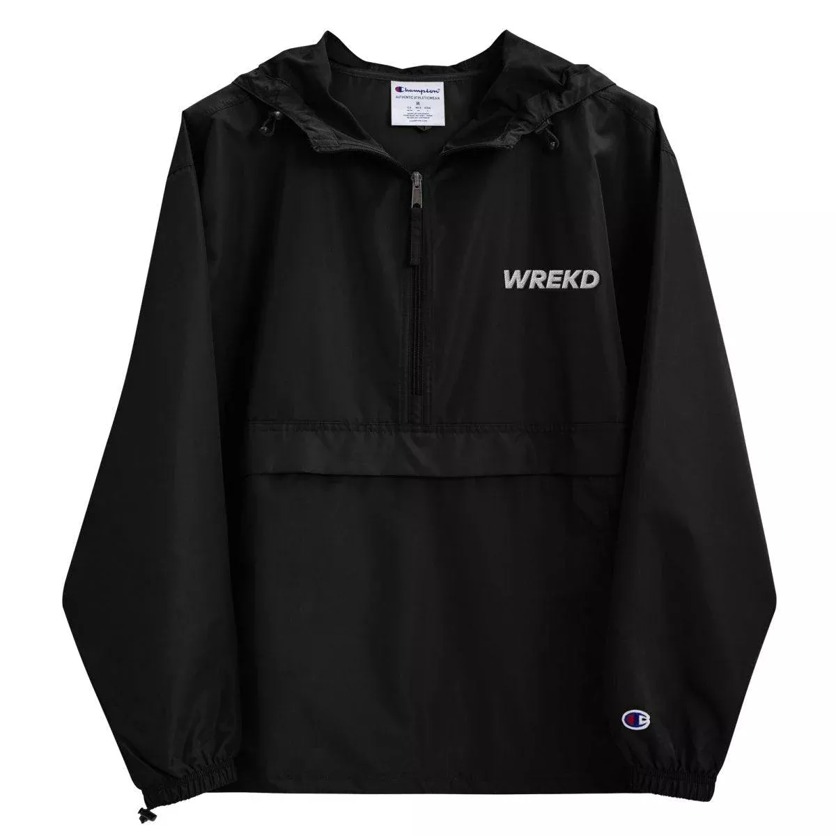WREKD Embroidered Champion Packable Jacket