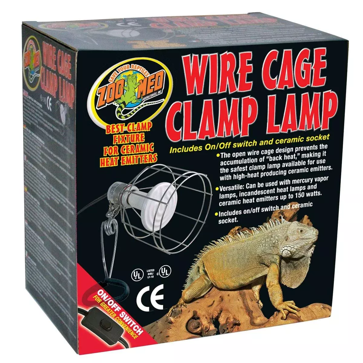 Zoo Med Wire Cage Clamp Lamp